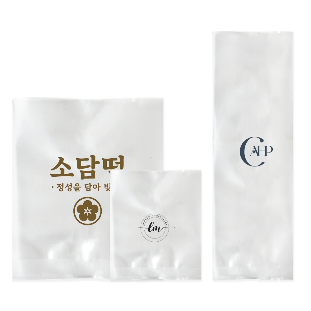반투명 OPP 비닐 쿠키봉투 실링봉투 - 인쇄제작 이미지